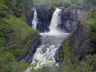 Pigeon Falls on the North Shore